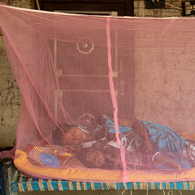 380,000 mosquito nets distributed 