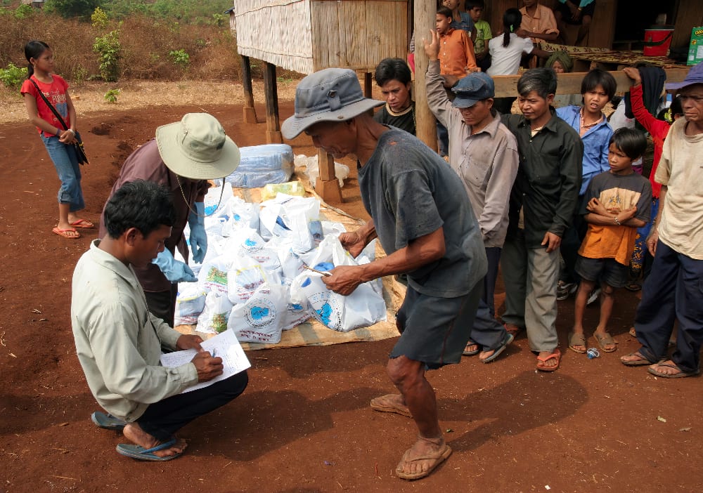 Distribution de moustiquaires